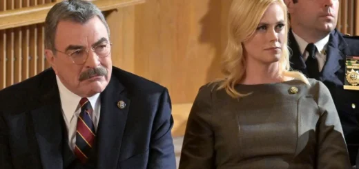 Blue Bloods actress Abigail Hawk commends Tom Selleck for his warm welcome on her first day.