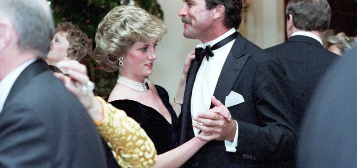 “Why Tom Selleck Was Called in to End Princess Diana’s Dance with John Travolta: An Inside Story”