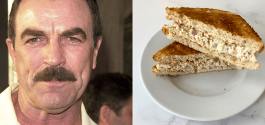 “Tom Selleck’s Ultimate Creamy and Cheesy Tuna Melt”