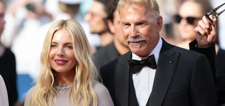 “Sienna Miller and Kevin Costner Command the Red Carpet on Day 10 of the Venice Film Festival”