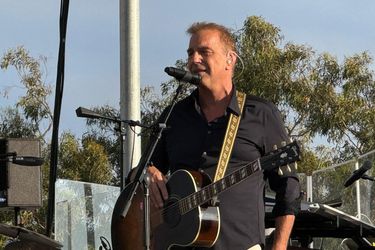 “Kevin Costner Releases New Song to Support Storm Victims”