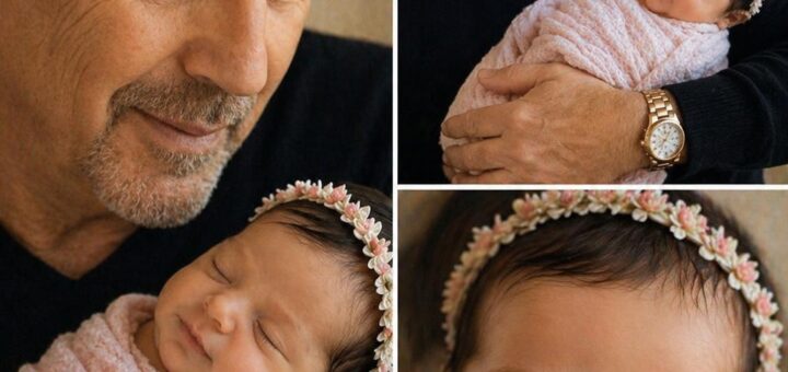 🔥📰 KEVIN COSTNER WELCOMES HIS GRANDDAUGHTER — AND YOU WON’T BELIEVE THE NAME THAT’S CAPTURING HEARTS WORLDWIDE!