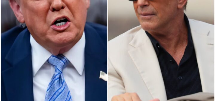 LAST NIGHT: Donald Trump attacked Kevin Costner — and received a brutal “lesson” he won’t forget.