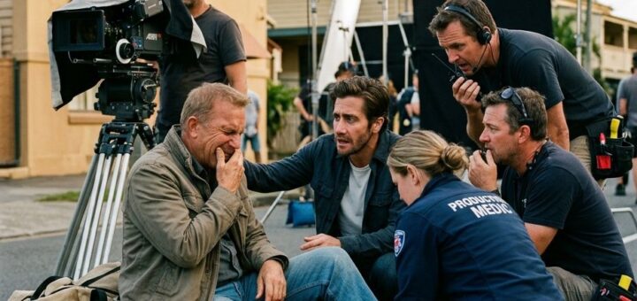 💔 SHOCKING MOMENT IN BRISBANE: Kevin Costner Reportedly Injured During Filming of New Movie With Jake Gyllenhaal